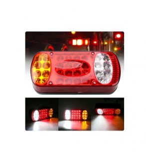 Lampa stop camion LED 5 functii 12V pentru remorca si trailer Cod: H5-440