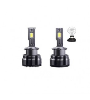 Set becuri LED D4S 50W 9000lm 6000K CANBUS Cod: LX3-D4S