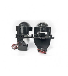 Set lupe LED far 12V 2 faze 6000K 7000lm Cod: LX-W03