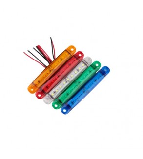 Set  lampi laterale LED 12V-24V diverse culori Cod: 9971