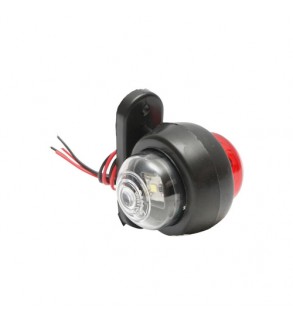 Lampa gabarit LED 12-24V lumina alb rosu Cod: 9974-1