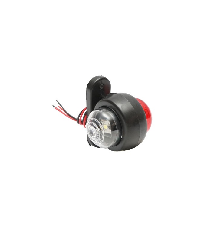 Lampa gabarit LED 12-24V lumina alb rosu Cod: 9974-1 Lampa gabarit LED 12-24V lumina alb rosu Cod: 9974-1