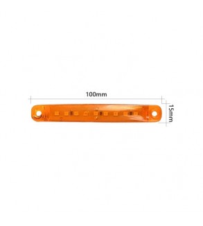 Set  lampi laterale LED 12V-24V diverse culori Cod: 9971