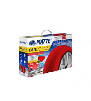 Lanturi Auto Textile Zapada 3D Matte rosii  marime S
