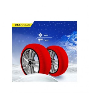 Lanturi Auto Textile Zapada 3D Matte rosii marime M