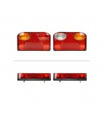 Set lampa spate 7 functii cu ceata si numar stanga dreapta 12V-24V 23cm Cod: ST0451-ST0452