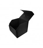 Organizator portbagaj auto Premium din piele ecologica negru cu cusatura neagra 40x30x30 cm Cod: RAZ453