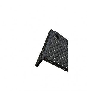 Masa de bord cu 2 suporti pentru pahare ,piele ecologica culoare Negru cusatura Gri compatibila  Ford Transit 2014-2024