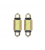 Set 2 becuri sofit 41mm 27SMD 2016 12V Canbus Alb Cod: HL