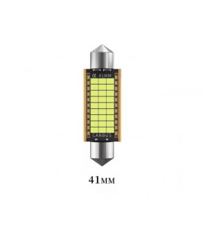 Set 2 becuri sofit 41mm 27SMD 2016 12V Canbus Alb Cod: HL