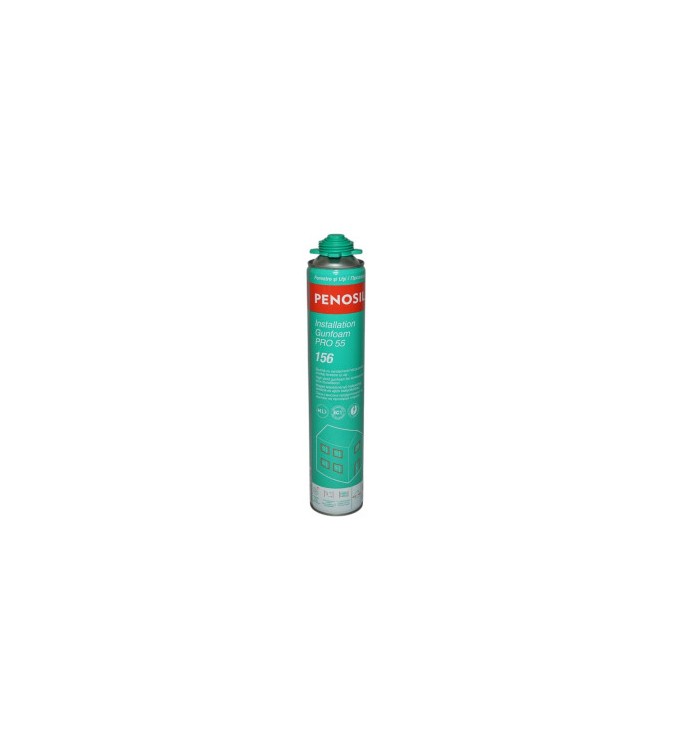 Spuma poliuretanica etansare usi si ferestre randament ridicat Penosil Installation Gunfoam PRO 55 156 750ml Cod: DISVD67
