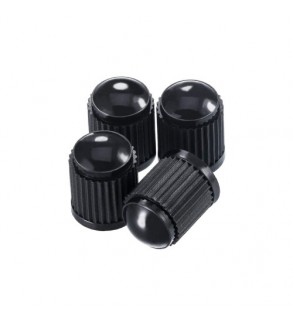 Set capace valve ventil plastic negre auto universale Cod: QMZ-04