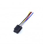 Mufa releu 5 pini cu cablaj 11cm pentru instalatii auto