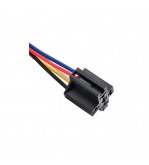 Mufa releu 5 pini cu cablaj 11cm pentru instalatii auto