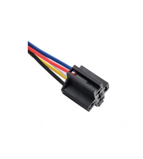Mufa releu 5 pini cu cablaj 11cm pentru instalatii auto
