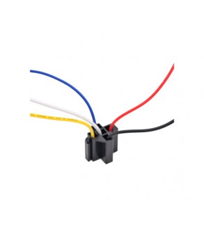 Mufa releu 5 pini cu cablaj 11cm pentru instalatii auto
