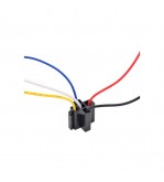 Mufa releu 5 pini cu cablaj 11cm pentru instalatii auto