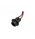 Mufa bec T10 cu 2 fire 12.5cm rosu si negru pentru instalatii auto Cod: DZ