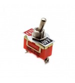 Buton universal 2 pozitii ON-OFF tip comutator metalic pentru instalatii auto si electrice Cod: 1021