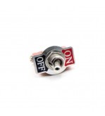 Buton universal 2 pozitii ON-OFF tip comutator metalic pentru instalatii auto si electrice Cod: 1021