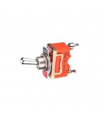 Buton universal 2 pozitii ON-OFF tip comutator metalic pentru instalatii auto si electrice Cod: 1021