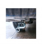 Carlig pentru chinga metalic cu siguranta 125g pentru ancorare si tractare