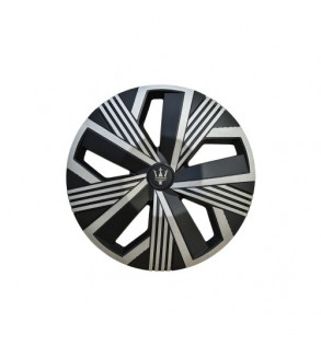 Set 4 capace roti Evo culoare negru argintiu 15 inch Cod: WR1-1SL-15