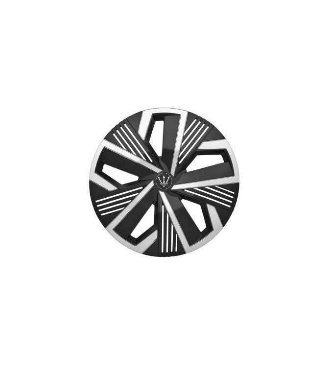 Set 4 capace roti Evo culoare negru argintiu 15 inch Cod: WR2-1SL-15