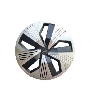 Set 4 capace roti Evo culoare argintiu negru 15 inch Cod: WR3-3BK-15