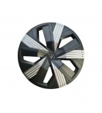 Set 4 capace roti Evo culoare negru argintiu 15 inch Cod: WR4-1SL-15