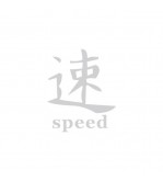 Abtibild Speed alb reflectorizant auto decorativ pentru exterior si interior Cod: DZ-24