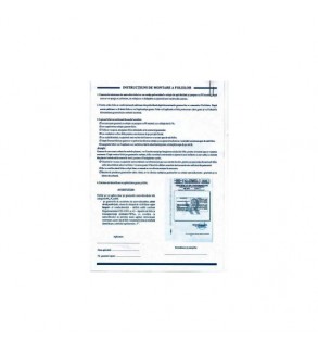 Folie auto ceramica omologata geamuri fata VLT 80% 10m x 0.5m cu 5 certificate RAR Cod: C8080