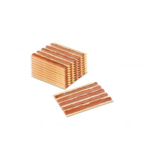 Set 50 bucati snur vulcanizare 10cm x 6mm pentru reparatii anvelope Cod: AUS-S55