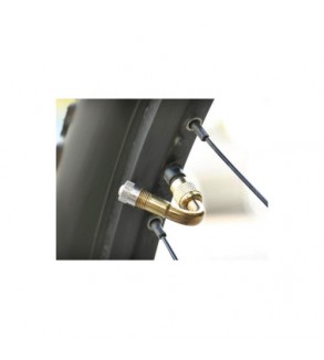 Adaptor prelungire valva camion din cupru 90 grade Cod: VE36-90