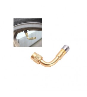 Adaptor prelungire valva camion din cupru 90 grade Cod: VE36-90