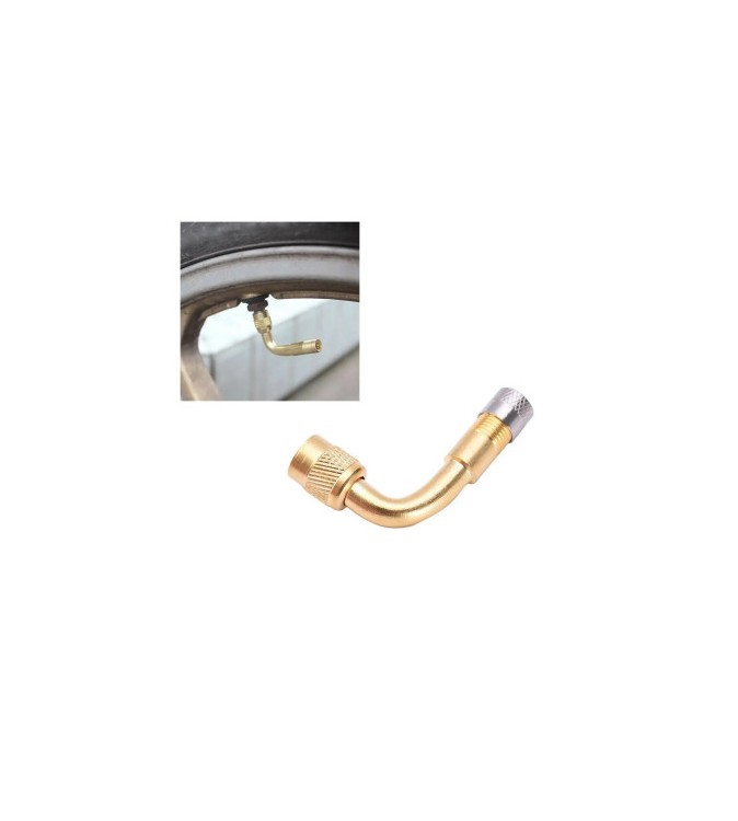 Adaptor prelungire valva camion din cupru 135 grade Cod: VE36-135