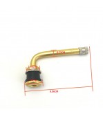 Valva camion din cupru curbata 80mm  90 grade Cod: TR-572C