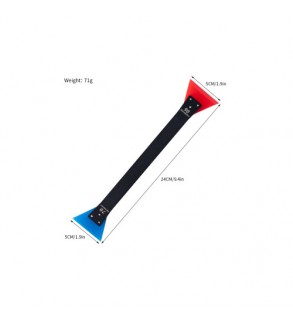 Racleta folie auto dubla din silicon 70-90 durometru Cod: HS-123