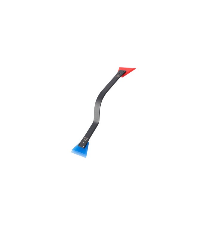 Racleta folie auto curbata dubla din silicon 70-90 durometru Cod: HS-122