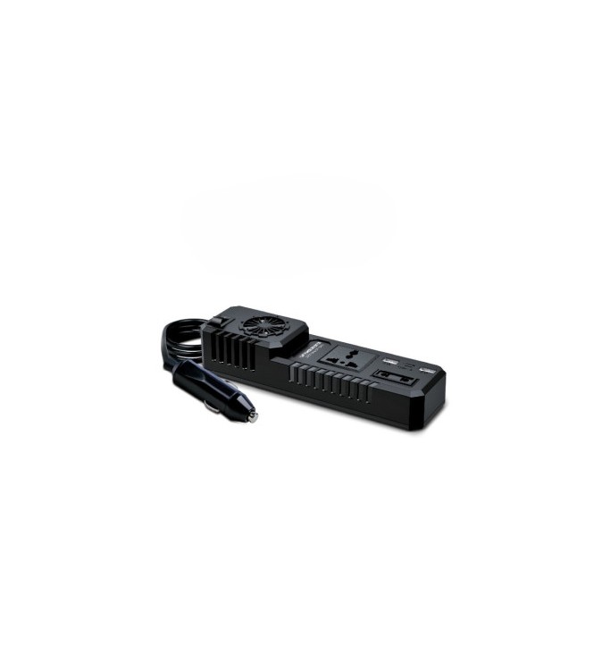 Invertor auto 12V 220V 200W port USB Type-C protectii multiple Cod: FS-1666