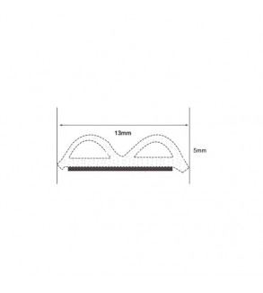 Rola cheder auto 4.3 m profil B autoadeziv 3M Cod: WK-2294
