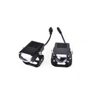 Proiectoare lupa LED montaj grila 15W Lumina selectabila alba sau galbena Voltaj 12V-24V Cod: HH-71SW