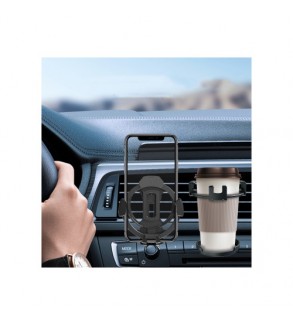 Suport 2in1 pahar si suport telefon auto prindere in grila Cod: FS-19001