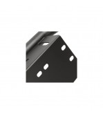 Bullbar aluminiu tip suport numar si proiectoare negru Cod: HH-BLB15