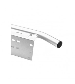Bullbar aluminiu tip suport numar si proiectoare argintiu Cod: HH-BLB15