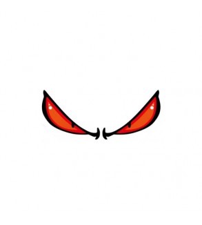 Abtibild Privire auto decorativ 25x10cm  Cod: YJT-02