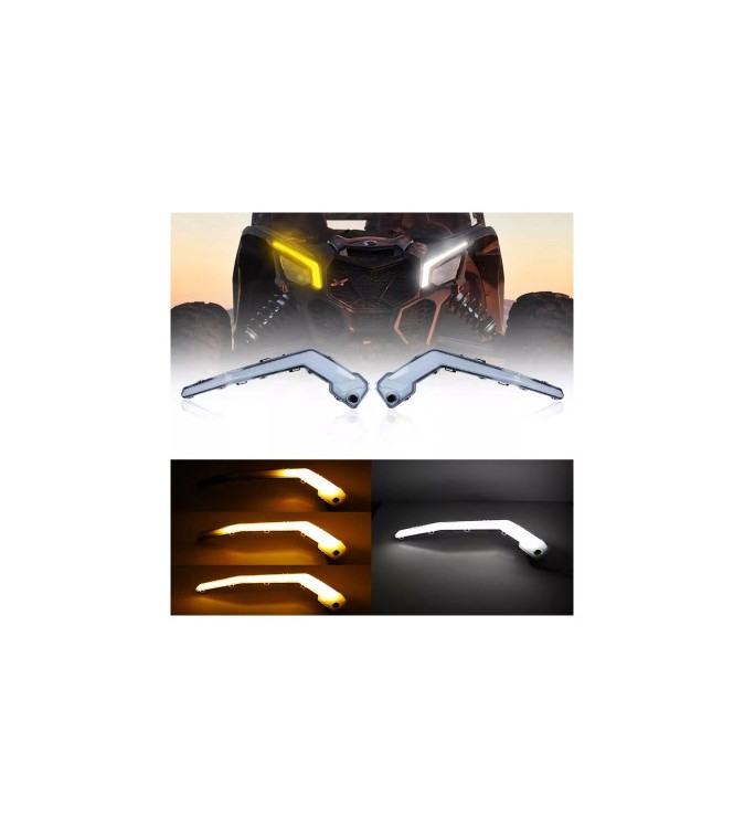 Set lampi LED DRL si semnalizare compatibile Maverick X3 Cod: FS-2023