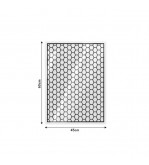 Abtibild stapli auto design honey comb 60x45 cm Cod: DGZ-01