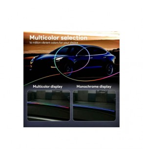 Banda LED lumina ambientala parbriz RGB digital magic light Cod: HH-PRZ150
