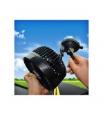 Ventilator auto bord cu ventuza 12V rotire 360 grade Cod: AC-2320